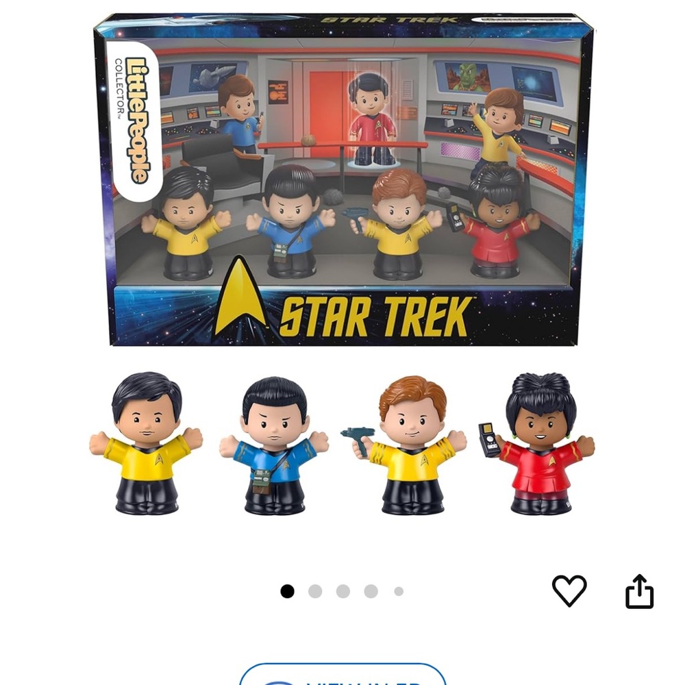 Brand New FP Star Trek figures.